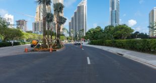 Photo of the completion of the 174 Street Roadway Project.