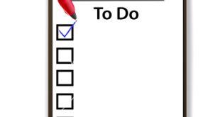 Graphic of a to do checklist on a clipboard.