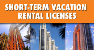 Short Term Vacation Rental Licenses. Three condominiums in Sunny Isles Beach.
