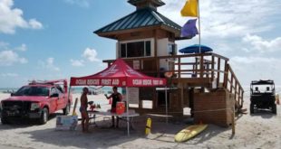 Ocean Rescue Lifeguard Stand