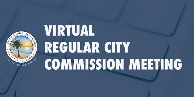 Virtual Regular City Commission Meeting