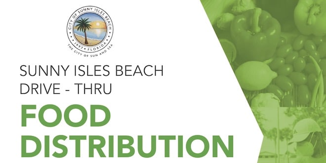Sunny Isles Beach Drive-Thru Food Distribution