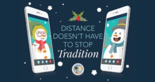 Distance doesn't have to stop tradition