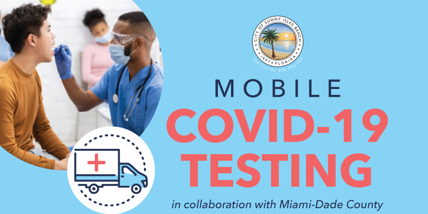 Mobile COVID-19 Testing in collaboration with Miami-Dade County