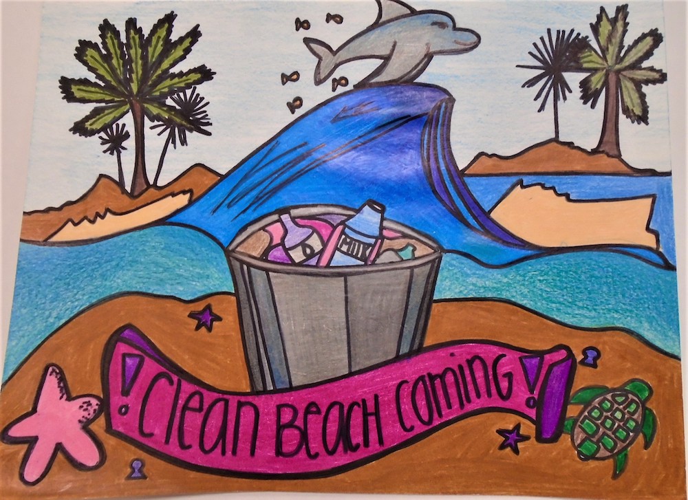Beach Beautiful Poster Contest winner
