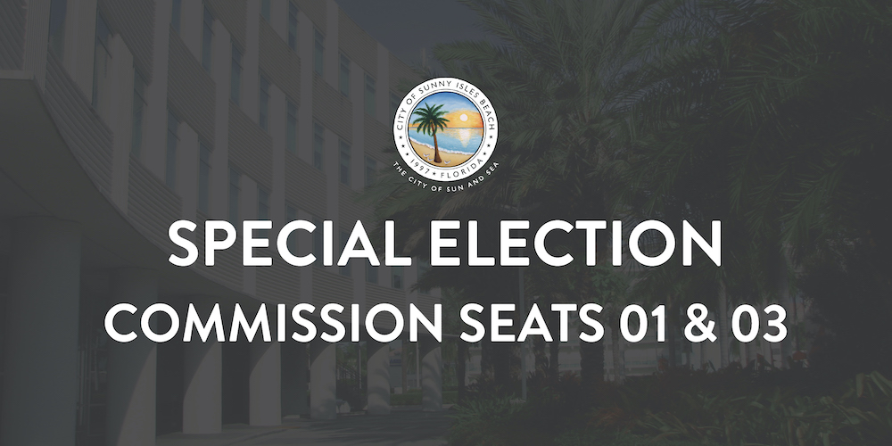 SPECIAL ELECTION: Commission Seats 01 and 03