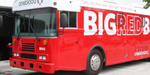 OneBlood Blood Drive Bus
