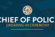 Chief of Police Swearing-In Ceremony