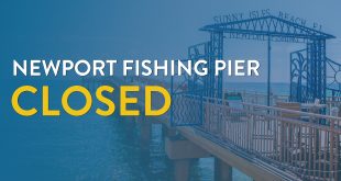 Newport Fishing Pier Closed