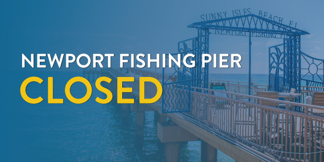 Newport Fishing Pier Closed
