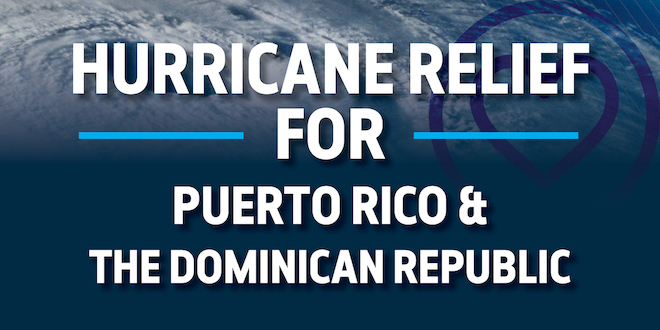 Hurricane Relief for Puerto Rico & the Dominican Republic