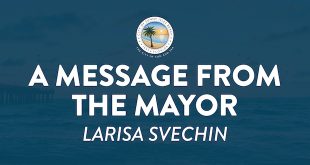 A message from the Mayor Larisa Svechin