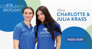 Community Spotlight. Meet Julia and Charlotte Krass.